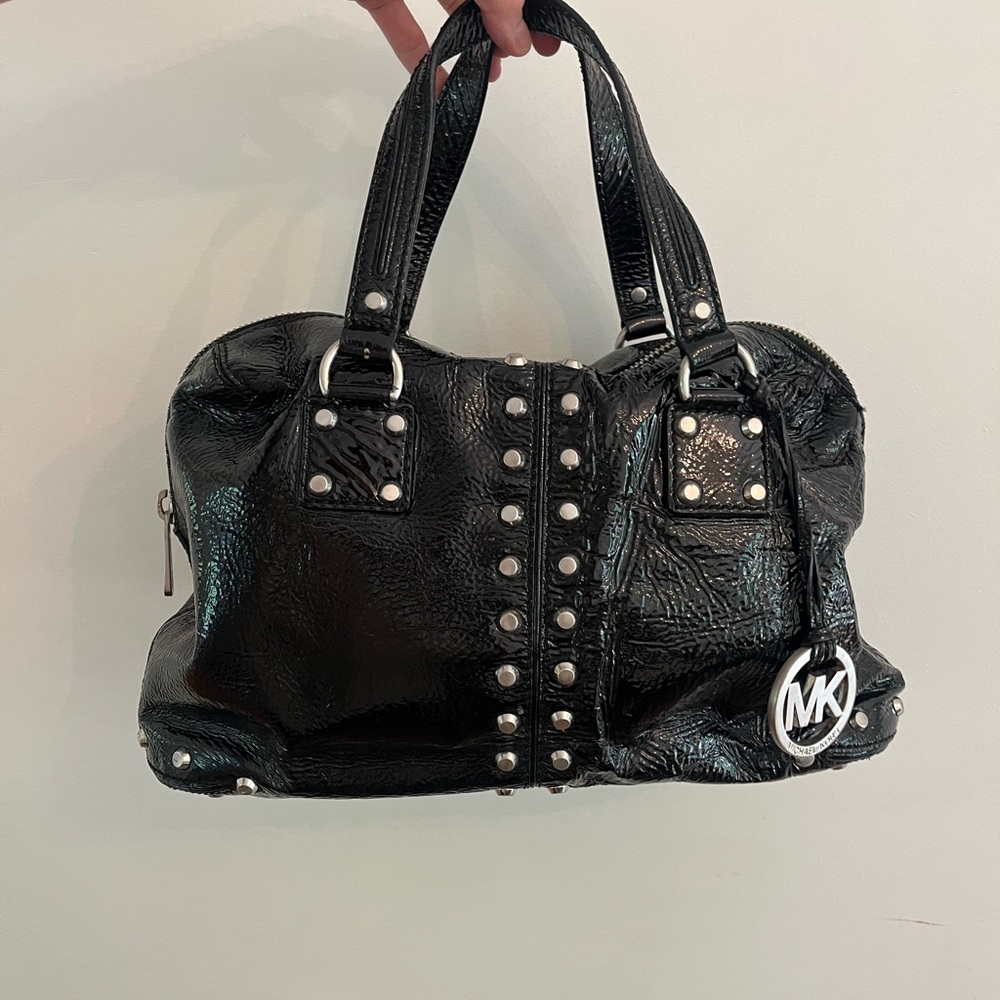 Michael Kors Black Studded Women's Bag